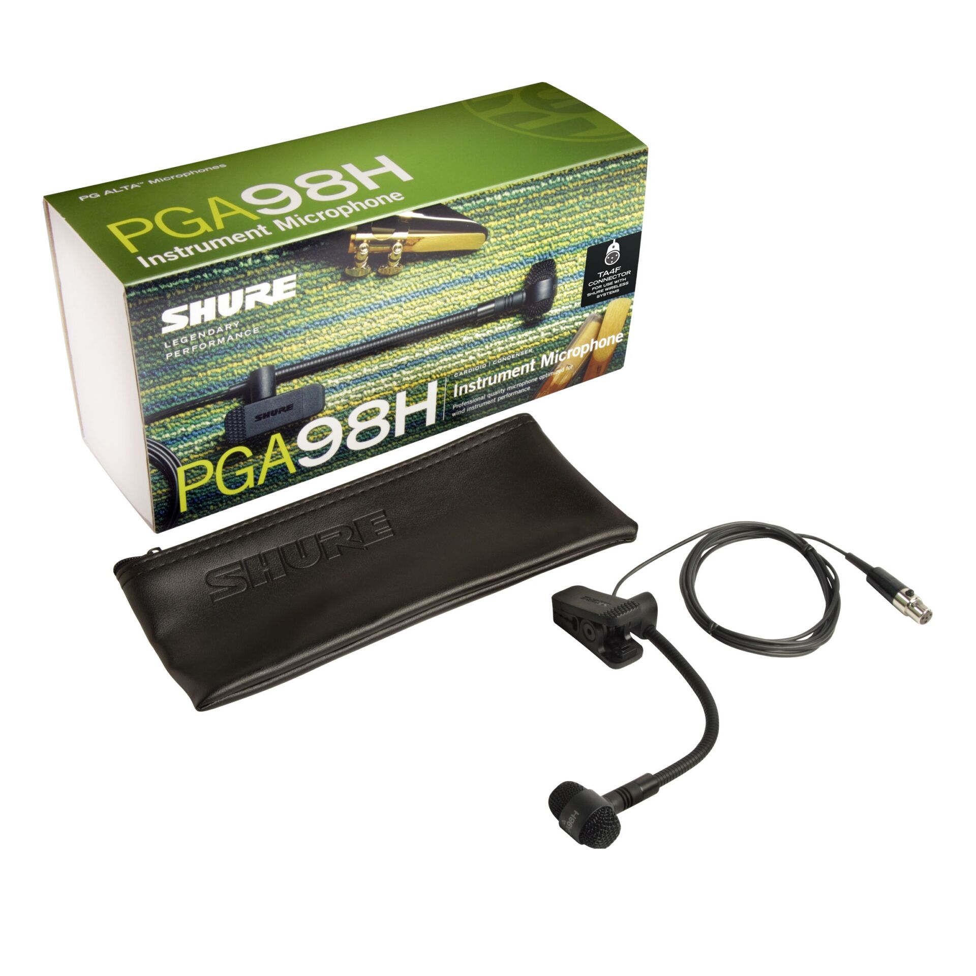 AUDIOIBIZA MICROFONO INSTRUMENTOS SHURE PGA98H TQG 1